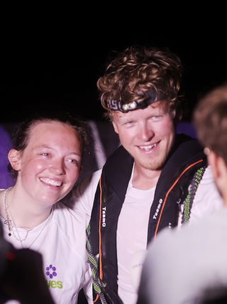 Ellie Driver et Oliver Hill (Women’s Engineering Society), 17es de la Transat Paprec ! 