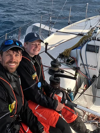 Maggie Adamson et Calanach Finlayson (Solan Ocean Racing), 15es de la Transat Paprec !