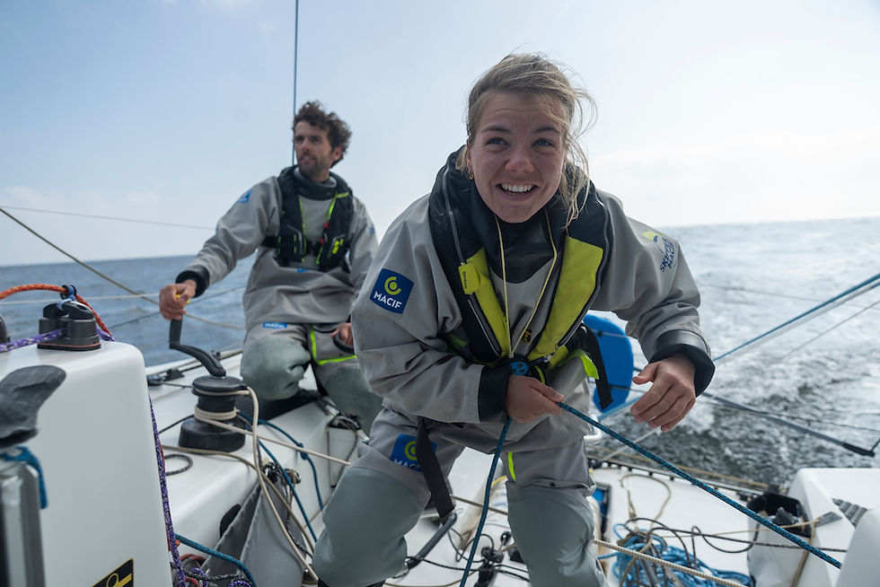 Charlotte Yven / Hugo Dhallenne (Skipper Macif)