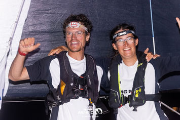 Laure Galley and Kévin Bloch (DMG MORI Academy), 7th in the Transat Paprec!