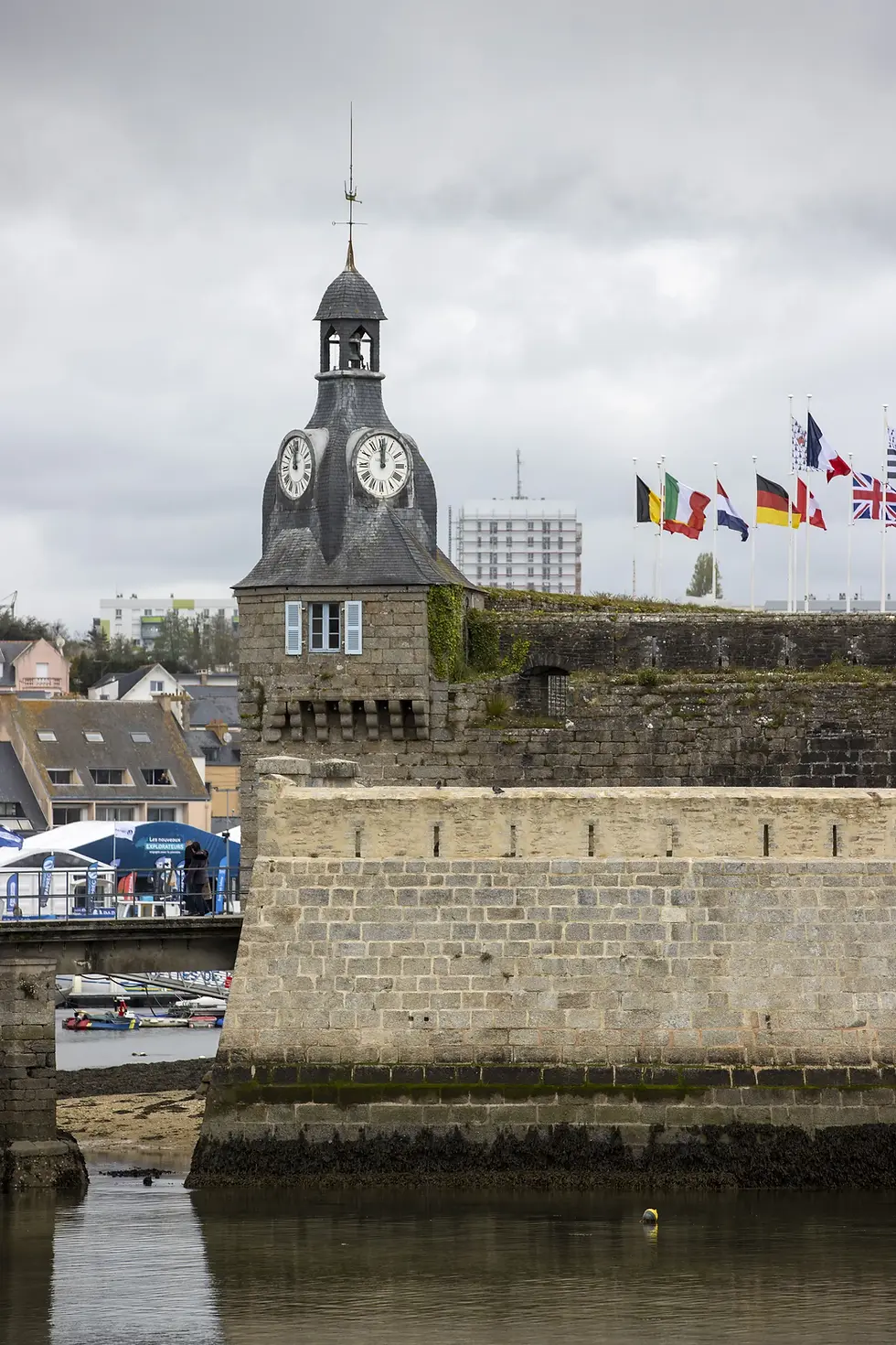the walled city of Concarneau
