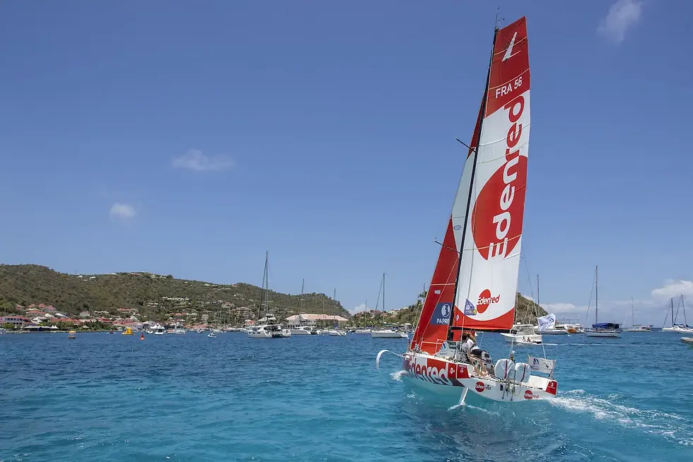arrival of the Edenred boat