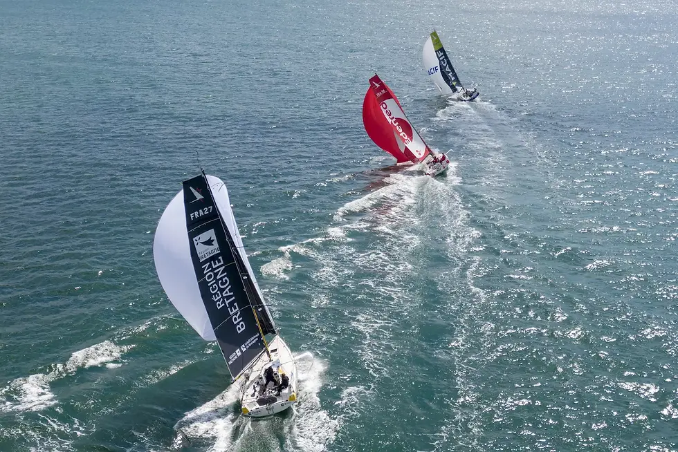 image of the start of the transat paprec in 2023